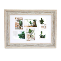 6x4 White Mulit-Aperture Frame 