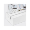 Acrylic 3 Aperture with Wooden Base