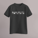 Analogue Black Tee