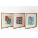 Batik Frame 30x30cm