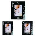 Black Silver Celebration Frames