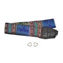 Blue Tapestry Neck Strap