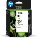 HP 304 Black + Colour (2 Pack)