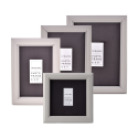 Iframe Grey Wood Finish Photo frame 
