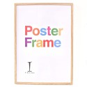 Iframe Poster Wood Finish Frame