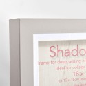 Shadow Box Frame Grey