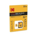 Kodak 32GB Micro SD Class10 U1 V10 + adapter