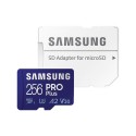 Samsung Pro Plus 256gb Micro SDXC + Adapter