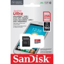 SanDisk microSDXC Ultra 256GB (A1/UHS-I/Cl.10/150MB/s) + Adapter 