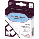 Scrapbook Adhesives Mounting Squares - 500Pcs