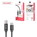 Ven-Dens USB 2.0 - USB-C Printer Cable 