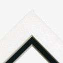 White & Black Double Mount