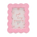 Wiggly Frame- 6x4 Pink