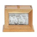 Wooden Photo Box with Pull-Out Albums