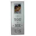 You + Me = Us 6x4 Mirror Frame