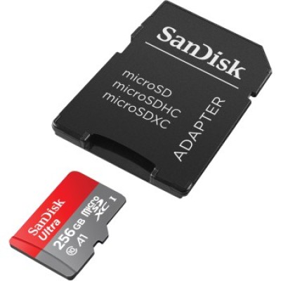 SanDisk Ultra 256gb MicroSDXC with Adapter