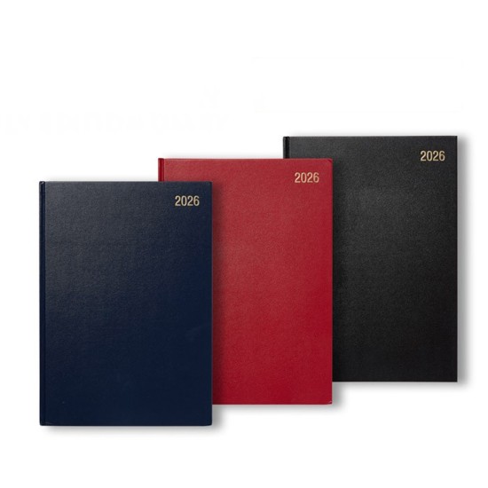 A5 Diary Day Per Page Appointment 2026