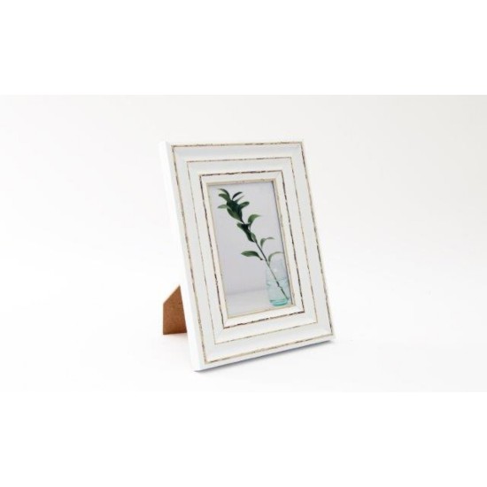 Antique White 6x4 Frame