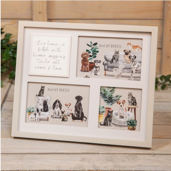 Best of Breed Wooden Multi Aperture Pet Frame