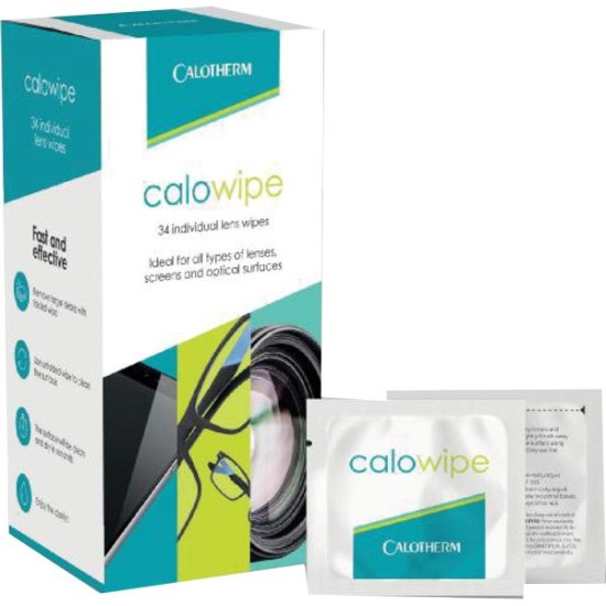 Calowipe 34 individual lens wipes