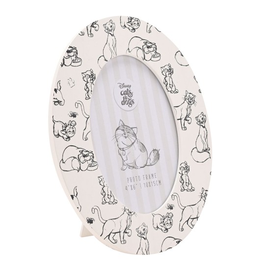 Disney Cats & Dogs Dog Print Oval Photo Frame 4