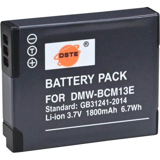 DSTE BCM-13E Battery (for Lumix TZ60)
