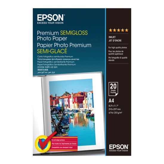 Epson Semigloss A4 20 sheets