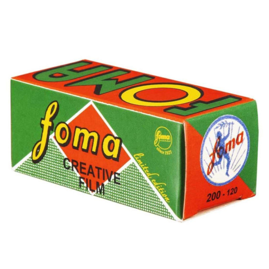 Fomapan 200 120mm Retro Packaging
