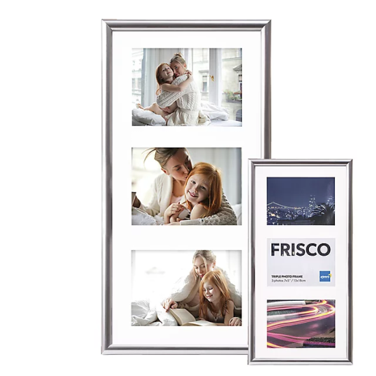 Frisco Triple 7x5 Photo Frame 