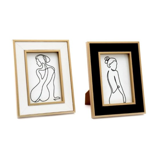 Gold Edge Photo Frame 6x4