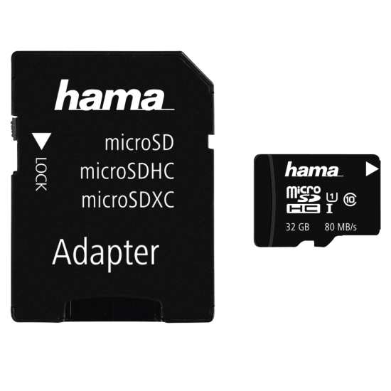 HAMA Micro SD Card - UHS-1 - 16GB