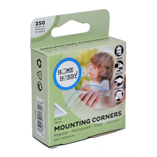 Home Hobby Mounting Corners - 250Pcs
