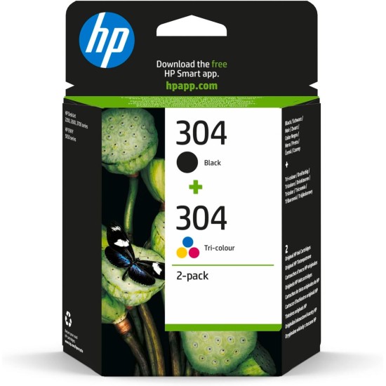 HP 304 Black + Colour (2 Pack)
