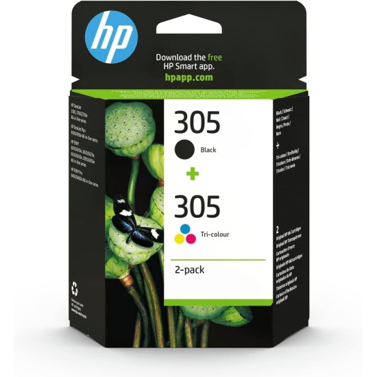 HP 305 Black + Colour (2 Pack)