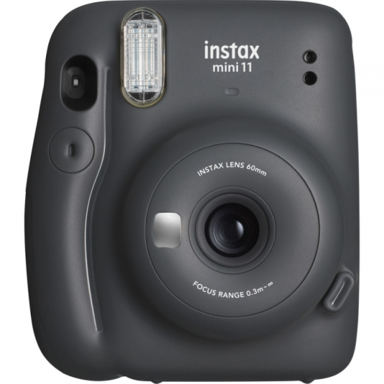 Instax Mini 11 & Instant Film Bundle (Charcoal Grey)