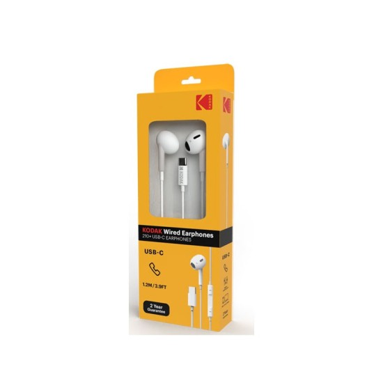 Kodak 210 Wired Type-C In-Ear Headphones