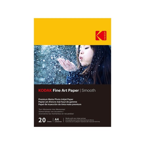Kodak Fine Art Paper Matte Smooth A4 (20)