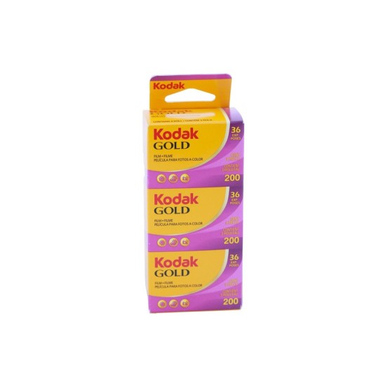 Kodak GOLD 200 135 35mm 36exp Triple Pack