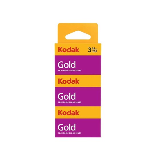 Kodak GOLD 200 135 35mm 36exp Triple Pack
