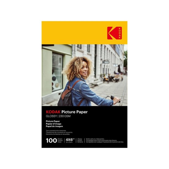 Kodak Picture Paper Photo Glossy 10x15 (100)