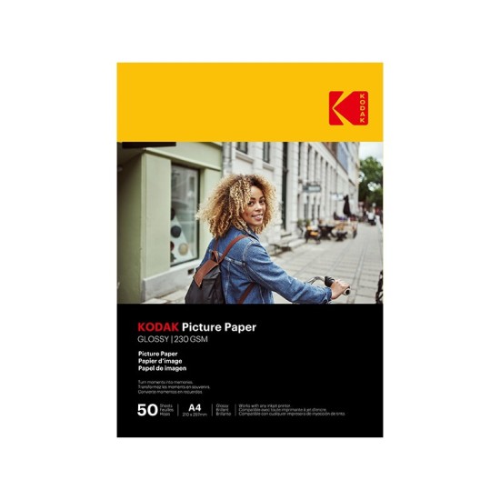 Kodak Picture Paper Photo Glossy A4 (50)