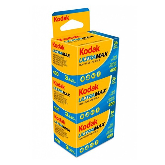 Kodak Ultramax 36 EXP Triple Pack