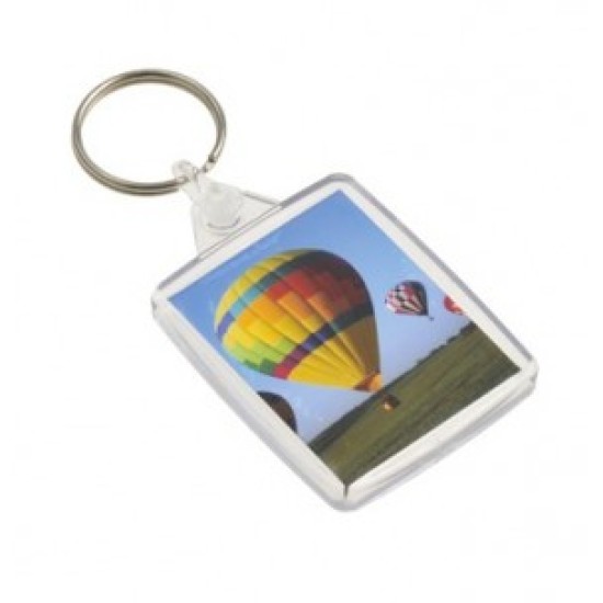 Small (Passport sized) Photo Keyfob