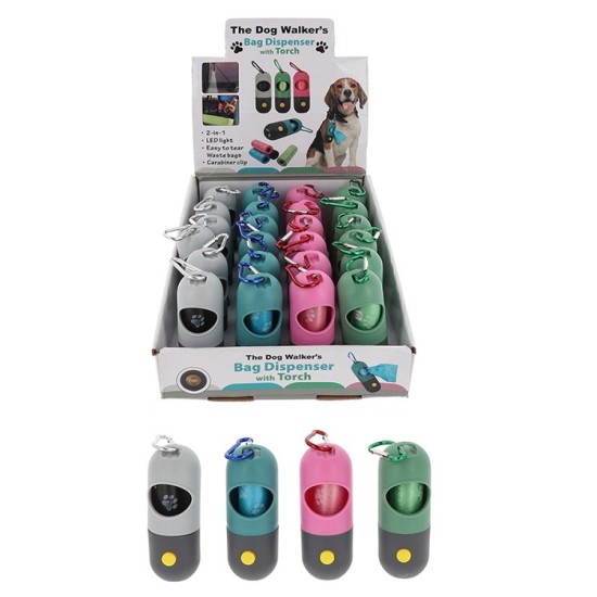 Poop Bag Dispenser & Tourch