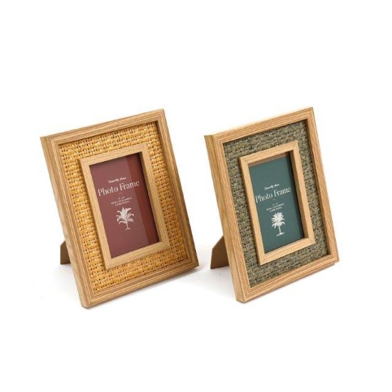 Rattan Effect Photo Frame 6x4