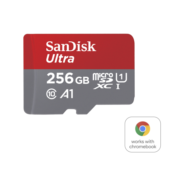 SanDisk Ultra 256gb MicroSDXC with Adapter