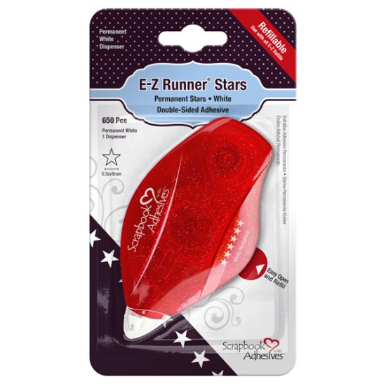 Scrapbook Adhesives E-Z Runner Stars