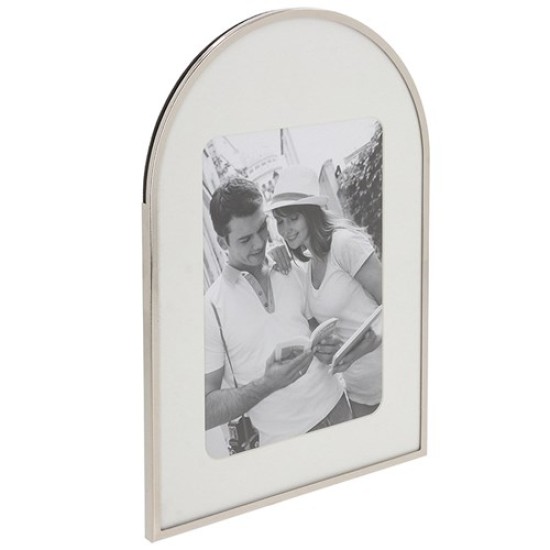 Silver Curve Arch Frame 7x5