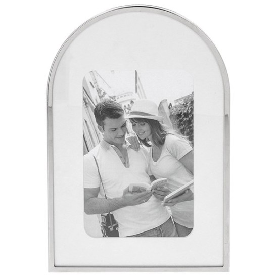 Silver Curve Frame
