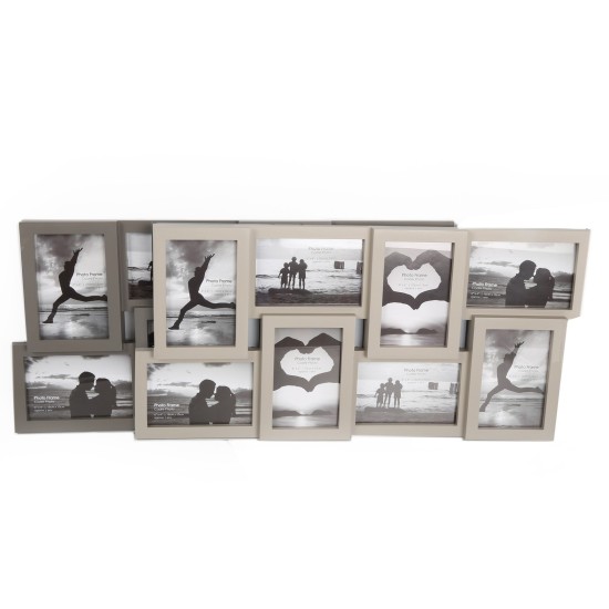 Tonal Multi Photo Frame - 8 x 6x4